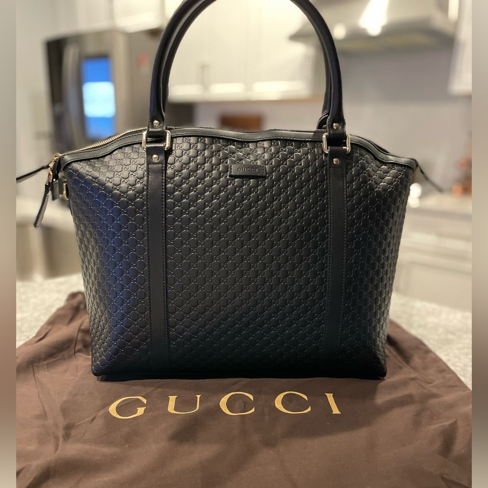 Large Gucci GG Guccissima Tote